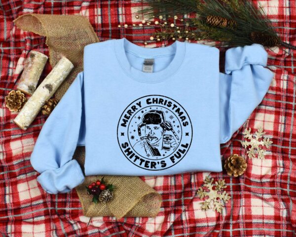 funny christmas shirt merry christmas shitters full t shirt for holiday celebrations and alcohol themed festive wear mcxps scaled