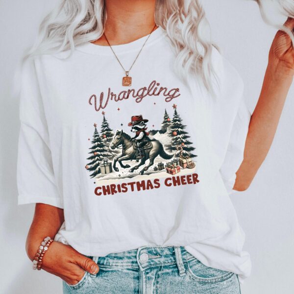 funny christmas shirt vintage cowboy raccoon tee with humorous design for holiday celebrations and unique style cpusm scaled