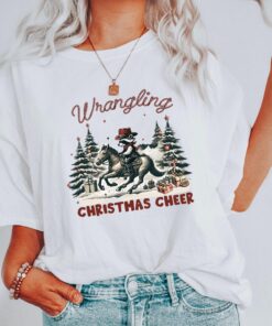 funny christmas shirt vintage cowboy raccoon tee with humorous design for holiday celebrations and unique style cpusm scaled