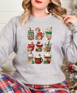 funny christmas shirt for coffee lovers vintage t shirt with gingerbread design ideal for holiday celebrations and gatherings bwaax scaled