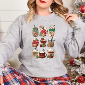 funny christmas shirt for coffee lovers vintage t shirt with gingerbread design ideal for holiday celebrations and gatherings bwaax scaled