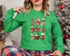 funny christmas shirt for coffee lovers vintage t shirt with gingerbread design ideal for holiday celebrations and gatherings ftmar scaled