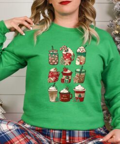 funny christmas shirt for coffee lovers vintage t shirt with gingerbread design ideal for holiday celebrations and gatherings ftmar scaled