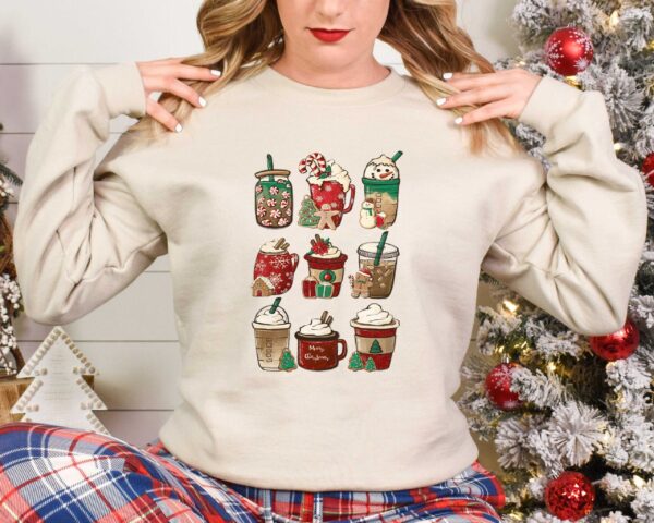 funny christmas shirt for coffee lovers vintage t shirt with gingerbread design ideal for holiday celebrations and gatherings hdlly scaled