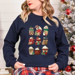 funny christmas shirt for coffee lovers vintage t shirt with gingerbread design ideal for holiday celebrations and gatherings tqm4e scaled