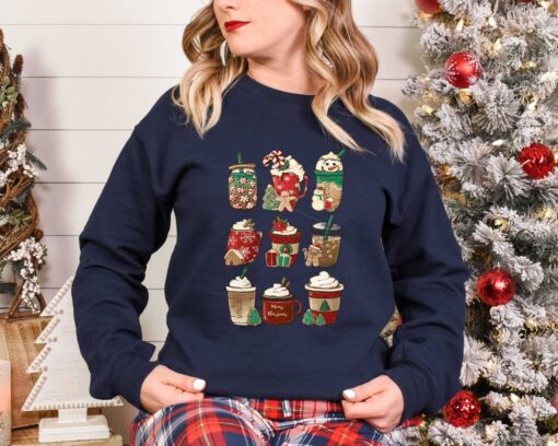 funny christmas shirt for coffee lovers vintage t shirt with gingerbread design ideal for holiday celebrations and gatherings tqm4e scaled