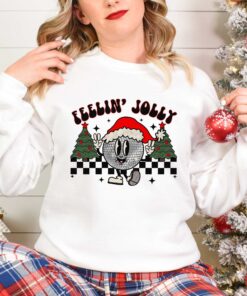 funny christmas shirt for kids feelin jolly toddler t shirt for holiday parties and family gatherings vintage style christmas apparel ykp6s scaled