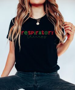 funny christmas shirt for respiratory therapists unique vintage t shirt celebrating respiratory therapy profession lpxhw