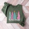 funny christmas shirt merry and bright design comfortable sweatshirt for holiday celebrations vintage style christmas apparel ownku