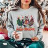 funny christmas shirt merry chickmas sweatshirt comfortable apparel for holiday celebrations vintage t shirts and hoodies 6sckp