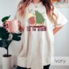 funny christmas shirt tis the season crewneck sweater for coffee lovers with christmas tree and latte design jl6we