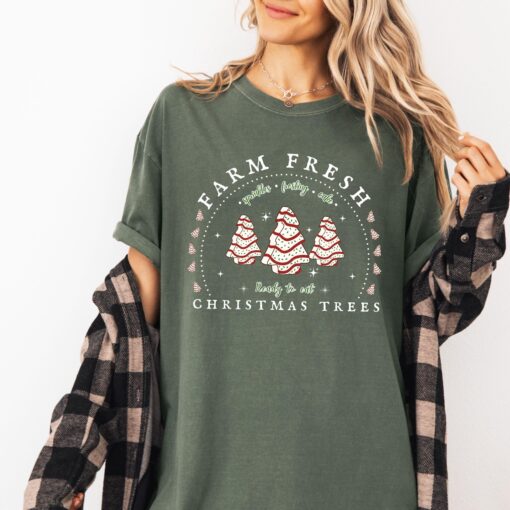 funny christmas shirt with christmas tree cake design for holiday celebrations and merry moments ugwpr scaled