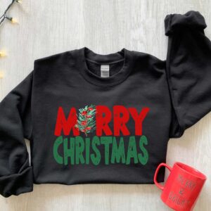 funny christmas shirt with merry christmas tree design for family gatherings and holiday celebrations in comfortable fit 1twbg scaled