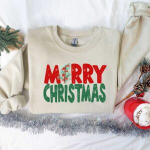 funny christmas shirt with merry christmas tree design for family gatherings and holiday celebrations in comfortable fit tx0j3 scaled