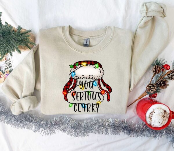 funny christmas shirt you serious clark vintage t shirt for women with holiday theme perfect for family gatherings and celebrations 5qkiy scaled