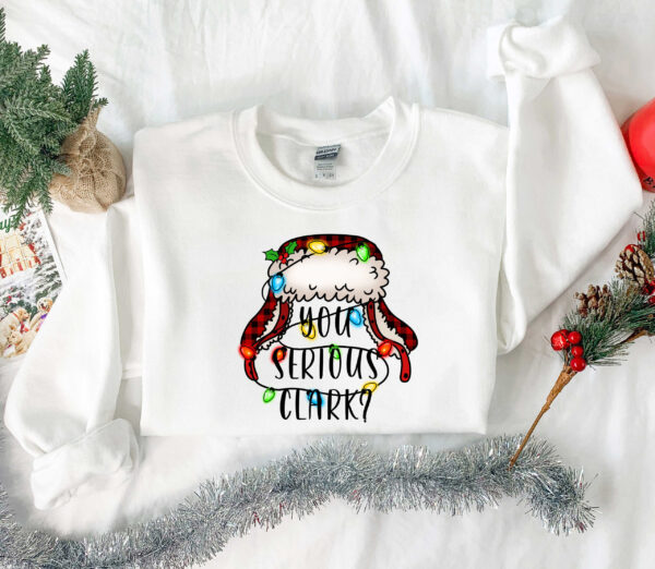 funny christmas shirt you serious clark vintage t shirt for women with holiday theme perfect for family gatherings and celebrations j8yg7 scaled