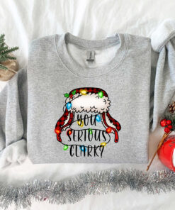 funny christmas shirt you serious clark vintage t shirt for women with holiday theme perfect for family gatherings and celebrations nuatz scaled