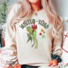 funny christmas sweatshirt featuring missile toad and mistletoe frog design man i love frogs milf theme for unique holiday style n6owe