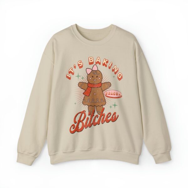 funny christmas sweatshirt for baking enthusiasts retro gingerbread cookie design perfect for holiday baking crew zhves