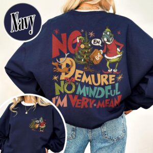 funny christmas sweatshirt for holiday cheer with ew people design and im fine everything is fine theme for movie watching 9zt8q