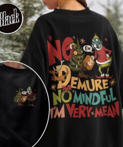 funny christmas sweatshirt for holiday cheer with ew people design and im fine everything is fine theme for movie watching yx7s1