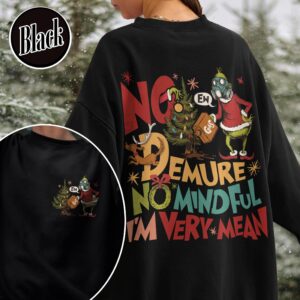 funny christmas sweatshirt for holiday cheer with ew people design and im fine everything is fine theme for movie watching yx7s1