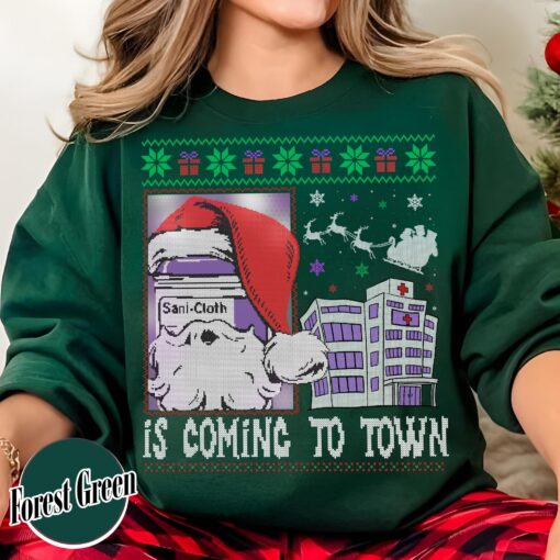 funny christmas sweatshirt for nurses medical assistant shirt with holiday theme unique cma apparel for healthcare professionals 4op6e