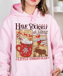 funny christmas sweatshirt have yourself a merry little christmas bookish hoodie for women perfect for bookworms 0vtur