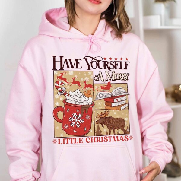 funny christmas sweatshirt have yourself a merry little christmas bookish hoodie for women perfect for bookworms 0vtur