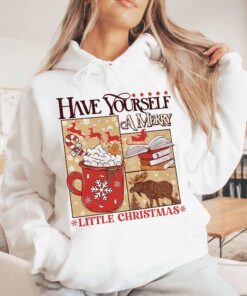 funny christmas sweatshirt have yourself a merry little christmas bookish hoodie for women perfect for bookworms 8e78e