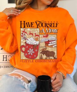 funny christmas sweatshirt have yourself a merry little christmas bookish hoodie for women perfect for bookworms zrlcg