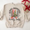 funny christmas sweatshirt kinda obsessed really jolly crewneck for women comfortable ugly christmas sweater design f3bjo