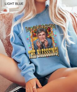 funny christmas sweatshirt uncle lewis vacation theme with they want you to say grace design for ugly sweater party fun kzw4d