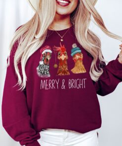 funny christmas sweatshirt with chickens design for farm animal lovers comfortable holiday apparel ideal for festive gatherings aexok