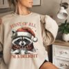 funny christmas t shirt raccoon design first of all im a delight for teens and women comfortable vintage style tee for holiday celebrations rlgrh scaled