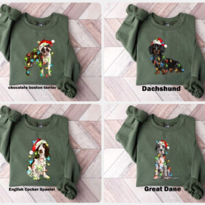 golden retriever christmas sweatshirt for dog lovers funny holiday shirt with unique design for pet owners and new year celebrations pky51