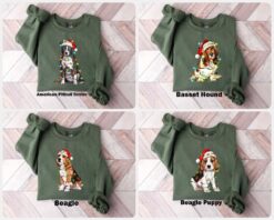 golden retriever christmas sweatshirt for dog lovers funny holiday shirt with unique design for pet owners and new year celebrations s98ax