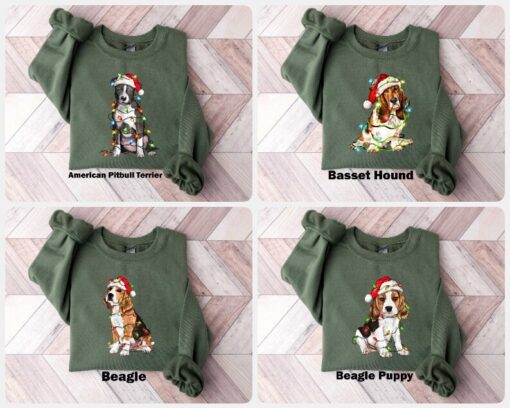 golden retriever christmas sweatshirt for dog lovers funny holiday shirt with unique design for pet owners and new year celebrations