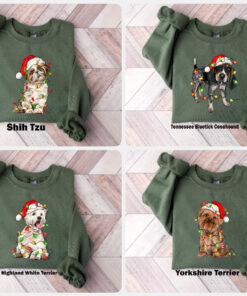 golden retriever christmas sweatshirt for dog lovers funny holiday shirt with unique design for pet owners and new year celebrations ug64u