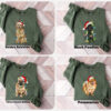 golden retriever christmas sweatshirt for dog lovers funny holiday shirt with unique design for pet owners and new year celebrations yv8jt