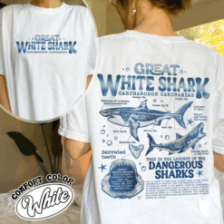 great white shark anatomy comfort colors shirt marine biology vintage t shirt womens great white shark shirt ci7cx