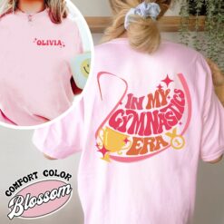 gymnastics era comfort color shirt personalized gymnastics vintage t shirt womens gymnast era shirt lxp0b