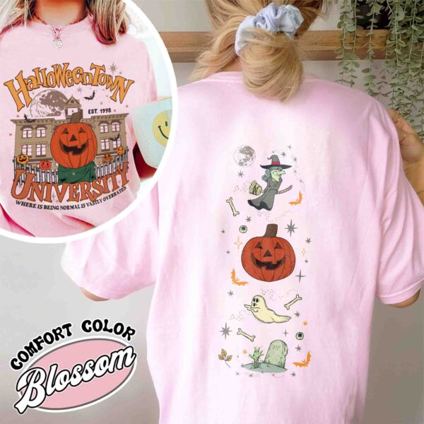 halloweentown est 1998 shirt halloweentown vintage university t shirt womens fall halloween shirt