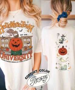 halloweentown est 1998 shirt halloweentown vintage university t shirt womens fall halloween shirt le8n4