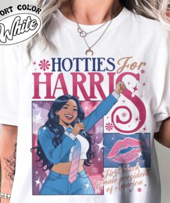 harris 24 shirt womens hotties for harris vintage t shirt kamala 2024 shirt kydoa