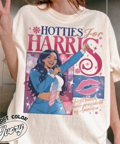 harris 24 shirt womens hotties for harris vintage t shirt kamala 2024 shirt lctb3