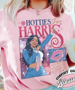 harris 24 shirt womens hotties for harris vintage t shirt kamala 2024 shirt smday