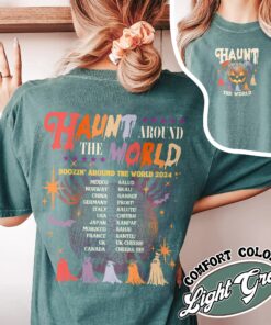 haunt around the world shirt epcot drinking vintage halloween t shirt womens party shirt lvoqu