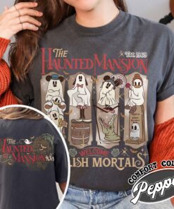 haunted mansion shirt haunted mansion vintage t shirt womens halloween party shirt 8baop