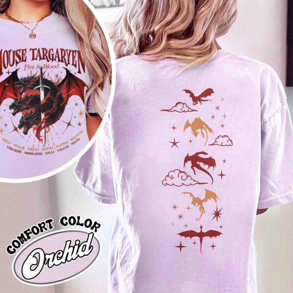 hotd shirt house of the dragon vintage t shirt womens targaryen shirt